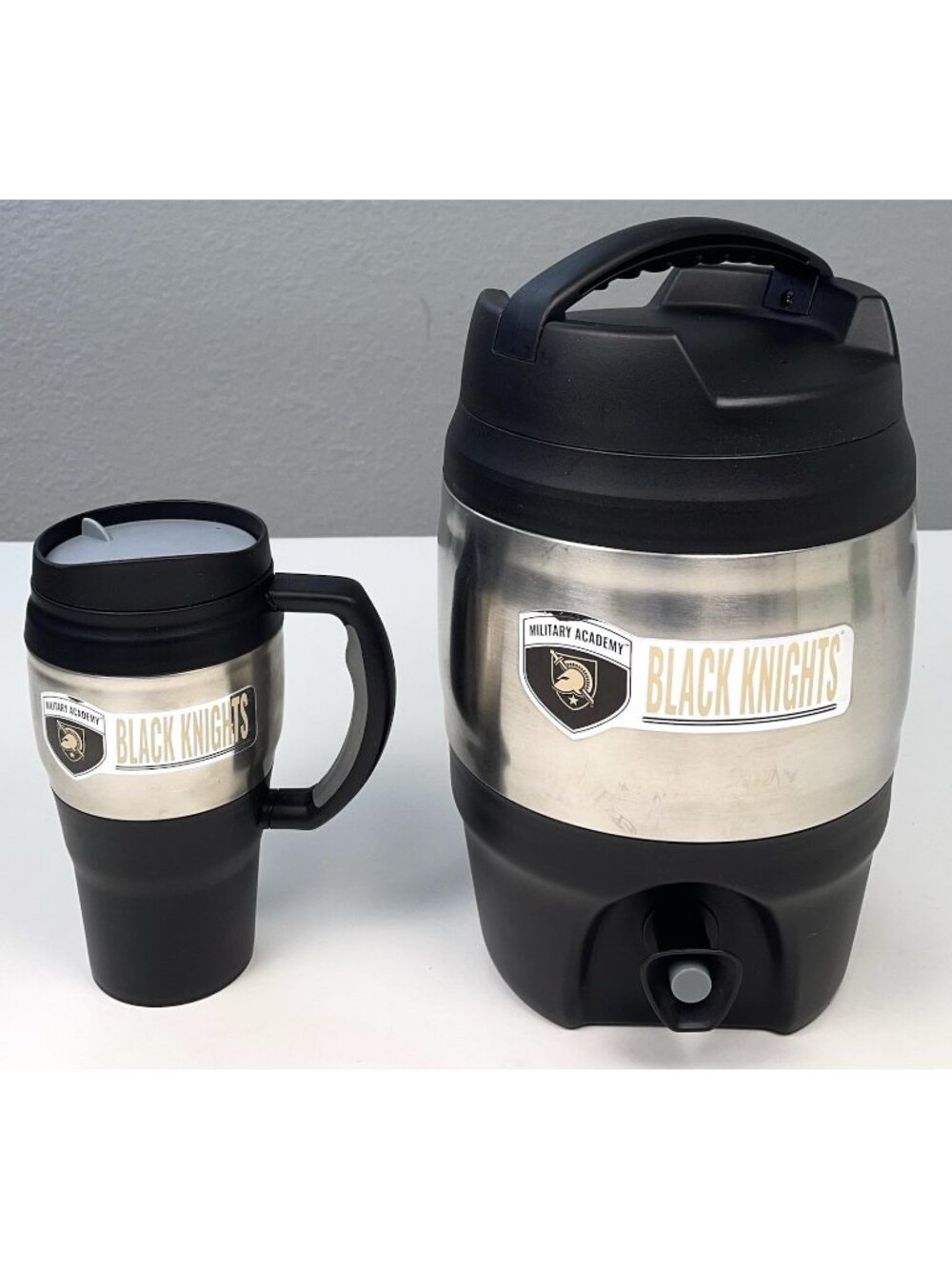 IN ZONE Insulated Beverage Decanter & Mug USMA Military Academy Black Knights